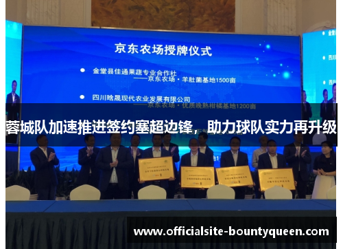 蓉城队加速推进签约塞超边锋，助力球队实力再升级